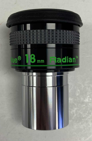 Used Tele Vue 18mm Radian, 1.25"