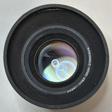 Vintage Tamron SP 90mm f/2.5 lens and hood (Japanese-made)