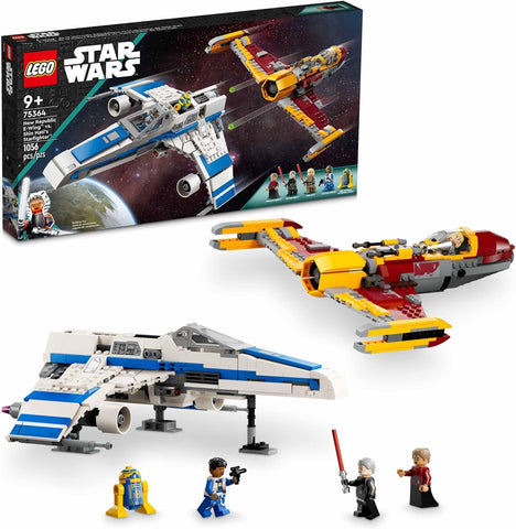 Lego Star Wars: Ahsoka New Republic E-Wing vs. Shin Hati’s Starfighter 75364