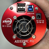 Used ZWO ASI533MC Pro (Color)
