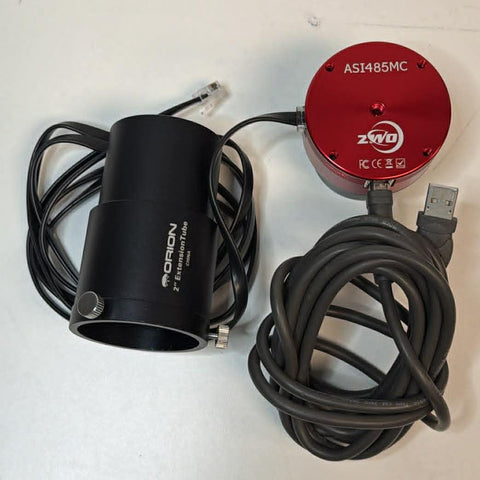 Used ZWO ASI485MC 8.29 MP CMOS Color Astronomy Camera with USB 3.0