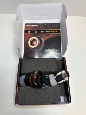 Used Celestron NexImage 10MP - Solar System Imager - LOOSE GLASS COVER