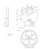 Used ZWO 5-position EFW (Electronic Filter Wheel) - 2"