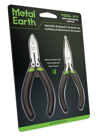 Metal Earth New Enhanced 2-Piece Tool Kit