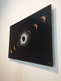 2017 Eclipse Timelapse Panorama on Metal (3:2)