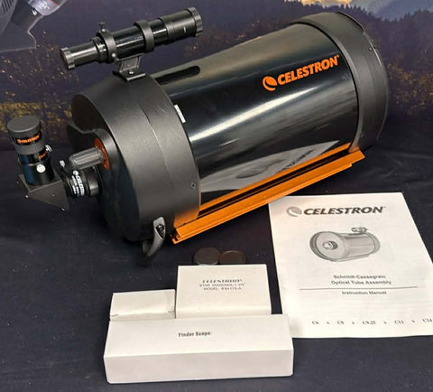 Used C8 Fastar SCT OTA w/6x30 finder, diag., 25mm Plossl