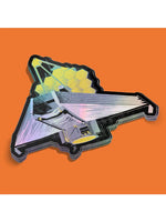 James Webb Space Telescope Holographic Sticker