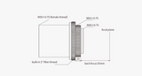 ZWO 0.75x Reducer for 65mm Quad APO