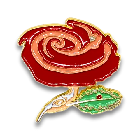 Cosmic Rose Galaxy Enamel Pin