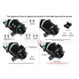 Used Askar 80PHQ 80mm Quad w/0.76x Reducer, ZWO EAF, + dew heater strip
