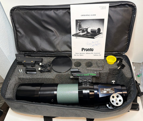 Tele Vue 70mm Pronto w//TV RDF and Celestron RDF