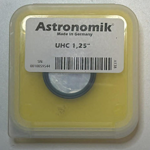Used Astronomik UHC Filter - 1.25" Round Mounted