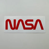 NASA Worm Logo Sticker