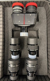 Orion Premium Linear BinoViewers + 2 pairs of eyepieces