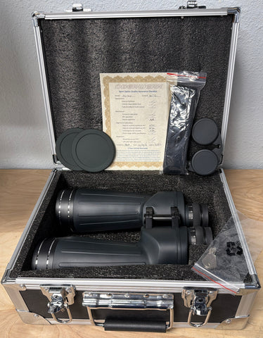 Oberwerk 15×70 Explore Binoculars with heavy duty tripod adapter