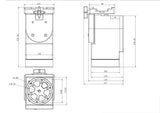 HAZ46 Alt-Az Strain Wave Mount