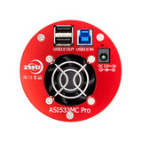 Used ZWO ASI533MC Pro (Color)