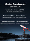 ZWO 130mm Quad APO Refractor