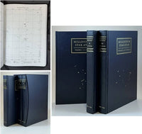 Vintage MINT Millenium Star Atlas (3 volumes; hardcover, 1997)