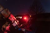 Red & White LED Headlamp Flashlight