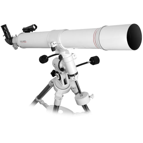 Explore Scientific FirstLight AR80mm White Tube Refractor OTA (w/25mm Plossl, diagonal, smartphone adapter)
